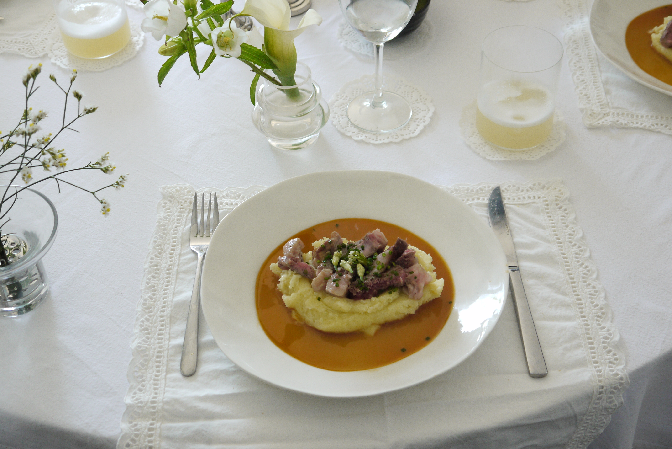 Curated bistro plate for private dining on the Côte d’Azur